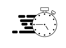 An alarm icon to display quickness.